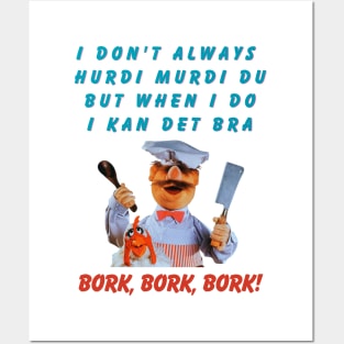 Swedish Chef Posters and Art